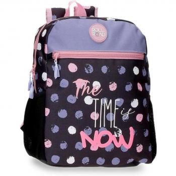 Mochila Preescolar Roll Road The time is now negra