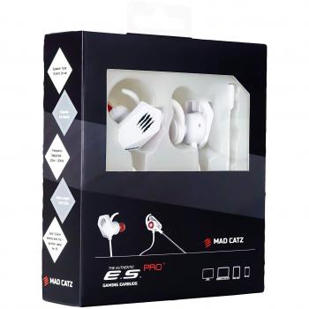 Mad Catz E.S. PRO+ Auricolari Gaming Bianchi