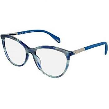 Police S0348999 Montura de Gafas VPLA07550931 para Mujer, Multicolor, 55 mm
