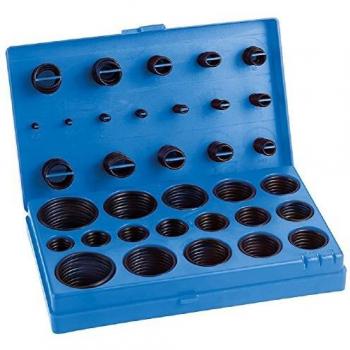Kit assortimento or o-ring metrico FERVI, guarnizioni anelli in gomma, modello 0299