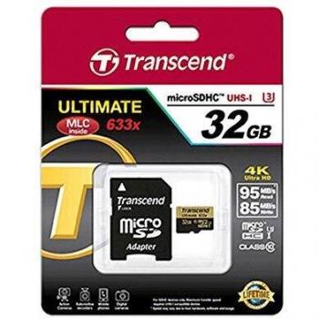 Transcend TS32GUSDU3 MicroSDHC HC 32GB Classe 10 CO