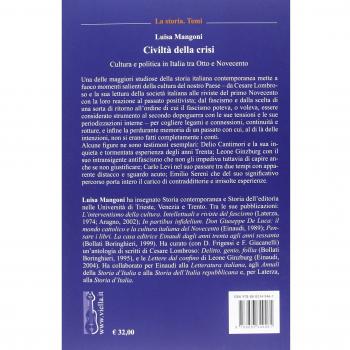 Civiltà della crisi. Cultura e politica in Italia tra Otto e Novecento