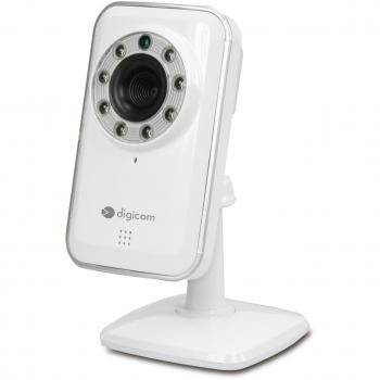 Digicom 8E4522 Cloud Surveillance Camera, Day & Night, IP, iPhone, iPad and Android App