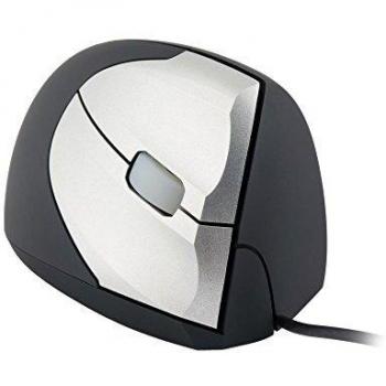 Mouse Ergonomico Bakker Elkhuizen Nero e Argento