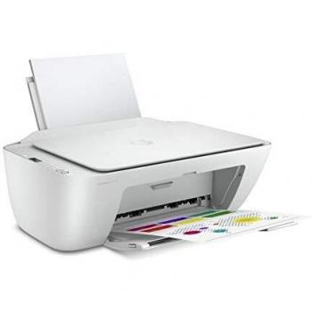 HP DeskJet 2710 5AR83B Stampante Fotografica Multifunzione A4, Stampa, Scansiona, Fotocopia, Wi-Fi, Wi-Fi Direct, HP Smart, No Stampa Fronte/Retro Automatica, 3 Mesi di HP Instant Ink Inclusi, Bianco