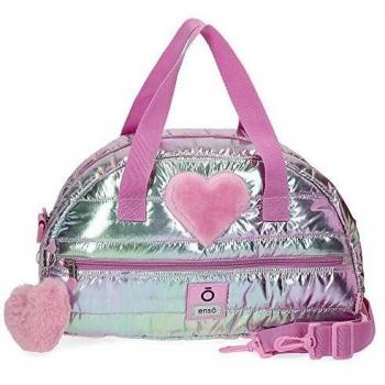 Bolsa de Viaje Enso Fancy Rosa 40x25x18 cm