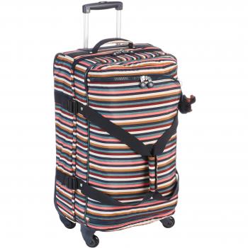 Kipling Cyrah M Equipaje de Mano, 69 cm, 71 Liters, (Multi Stripes)