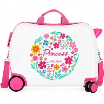 Roll Road Little Me Maleta Infantil Multicolor 50x38x20 cms Rígida ABS Cierre combinación 34L 2,1Kgs 4 Ruedas Equipaje de Mano