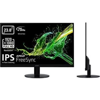 Acer Monitor IPS FreeSync 23,8 Full HD 75 Hz