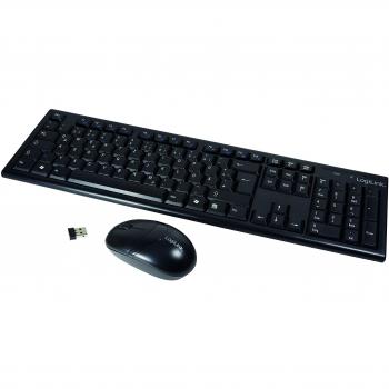 LogiLink Wireless Keyboard and Mouse in Nero (ID0104)