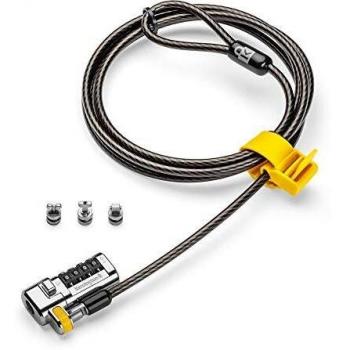 Kensington Lock with Combination ClickSafe 3-in-1