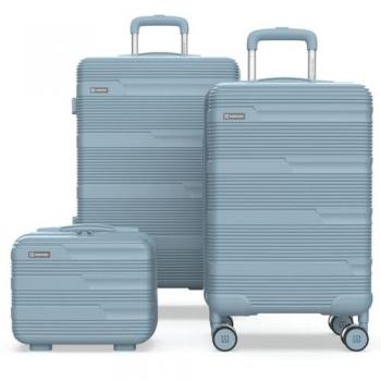 Numada Upfly T10 Set de Maletas 3 Pzs ABS (55/66cm) + Neceser