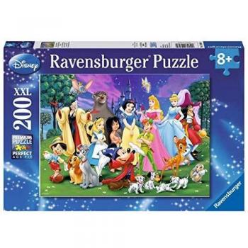 Disney Disney-12698 9 Clasic Puzzle 200 Piezas XXL, Multicolor