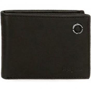Cartera PeJeans Negra Badge 7373131