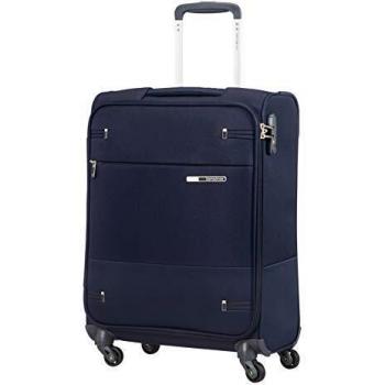 Samsonite Base Boost Spinner S Maleta de mano, 55 cm, 39 L, Ancho: 40 cm, Azul (Navy Blue)