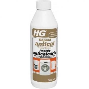 HG rápido antical Profesional para Cafeteras, Hervidores Eléctricos y Lavadoras, Elimina la Cal Incrustada y Acumulada en Superificies Rápidamente (500 ml)