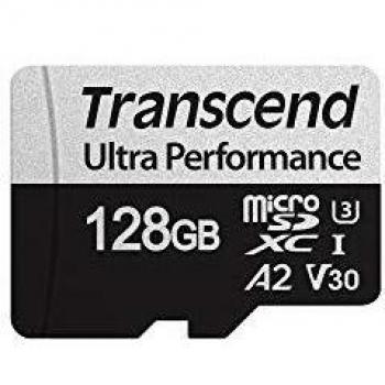 Transcend microSDXC 340S 128 GB U3 A2 V30 (R160/W125)