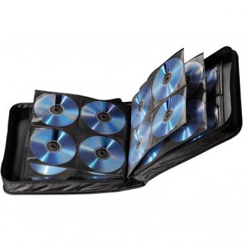Hama custodia CD per 208 CD / DVD / Blu-ray, nero