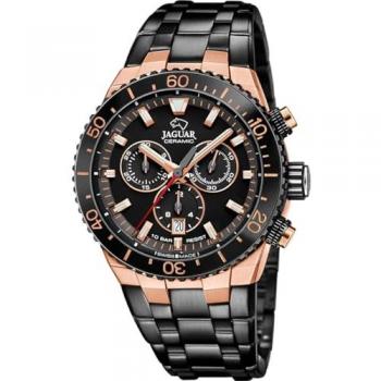 Reloj Suizo De Hombre Jaguar Ceramic Negro J1023/1