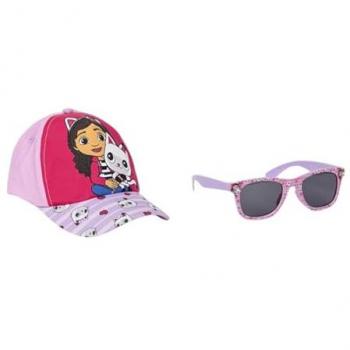 Set Gorra y Gafas Gabby's Dollhouse Rosa Niña 77940