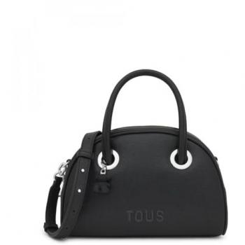 Bolso Bowling Mediano Poppy Negro