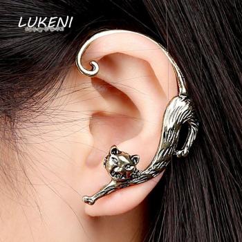 Pendientes Largos de Gato Punk Unisex LUKENI