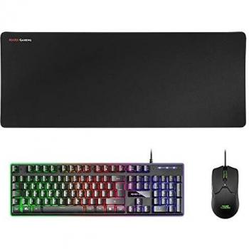 Mars Gaming MCPXBPT tastiera Mouse incluso USB Portoghese Nero