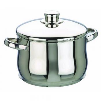 Olla con Tapa INOX Oslo 20 CMS, Acero Inoxidable