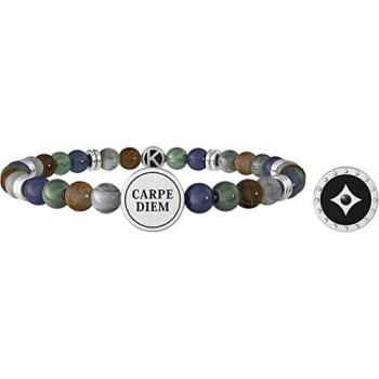 Bracciale KIDULT hombre PHILOSOPHY 732118 con piedras carpe diem