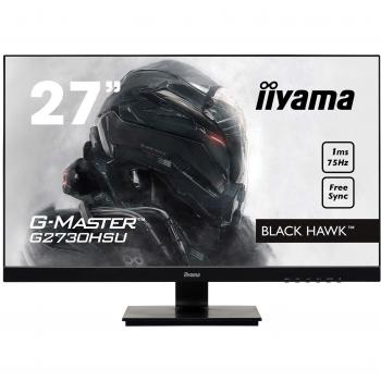 Iiyama G-MASTER Black Hawk G2730HSU-B1 68.58 cm, 27 Pollici, Gaming Monitor, VGA, HDMI, DisplayPort, USB 2.0, 1ms Tempo di Risposta, FreeSync, Nero