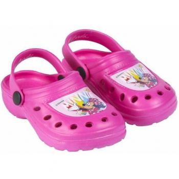 Zuecos Minnie Mouse Fucsia Talla 30-31