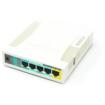 Mikrotik RB951Ui-2HnD Wireless Access Point, PoE, White