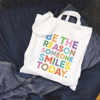 Bolsa Lona Inspiración Be the Reason