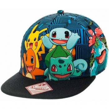 Gorra Pokémon Snapback Charmander y Amigos