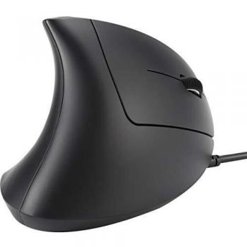 Actec Mouse Ergonomico Verticale VM1, Nero
