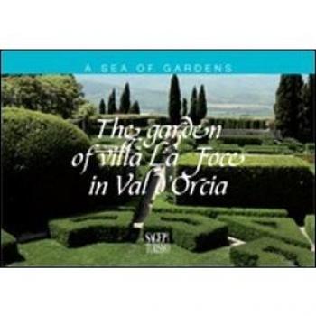 The garden of Villa La foce in Val d'Orcia