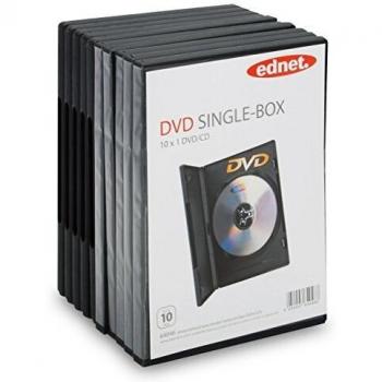 Ednet Assmann Electric 64046 CD/DVD Case with 1 DVD Black