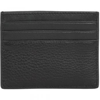 Tommy Hilfiger Tarjetero de Piel Premium Negro para Hombre