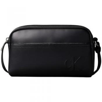 Bolso cruzado CK Monograma Negro