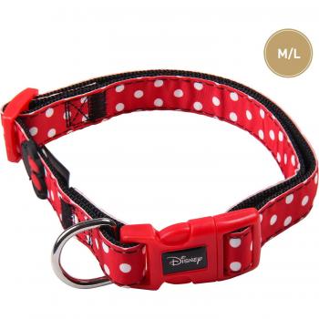 COLLAR PARA PERROS M/L MINNIE ROJO