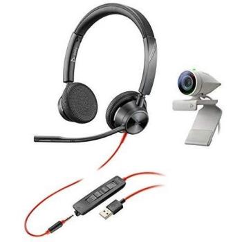 POLY 2200-87130-025 Telefono Cuffie On Ear via cavo Stereo Nero