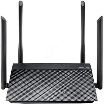 Router ASUS RT‑AC1200G+ Dual Band 2,4 GHz/5 GHz Gigabit Ethernet Nero