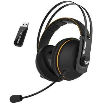 ASUS TUF Gaming H7 Cuffie Wireless Black & Yellow – 15 ore di autonomia