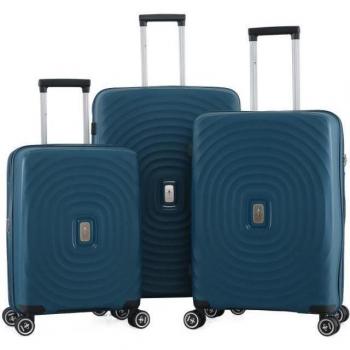 Conjunto de 3 maletas rígidas expandibles LYS Paris 2401-3