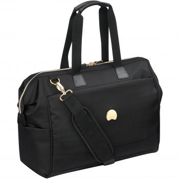 DELSEY Montrouge Bolsa de Viaje, 50 cm, 30 Liters, Negro (Noir)