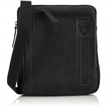 Strellson Richmond Bolso de Hombro, Negro 900, 22x25x4 cm