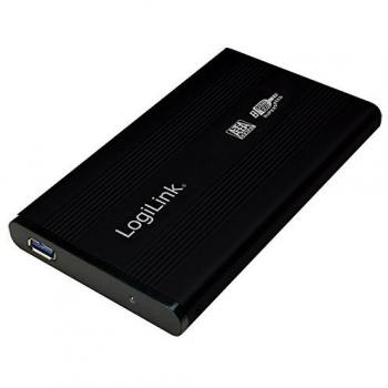 Case esterno Logilink per HDD da 2,5, USB 3.0, SATA, nero