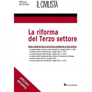 Riforma del terzo settore