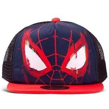 Difuzed Gorra de béisbol Marvel Ojos Spiderman, Negro, Talla única para Niños