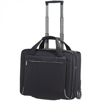 Trolley Samsonite para portátiles, 44 cm, 22 L, Negro